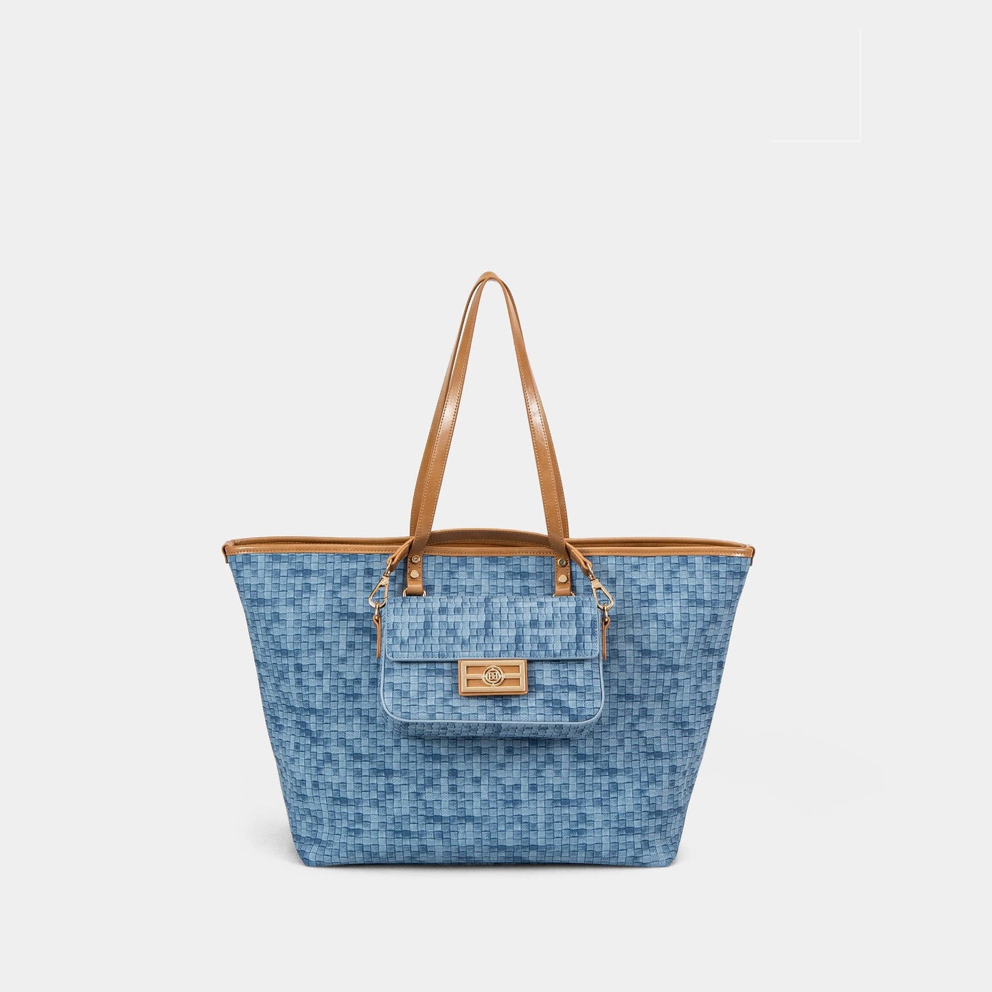Woven Light Luxury Women's Shopper Bag for Travel and Commuting