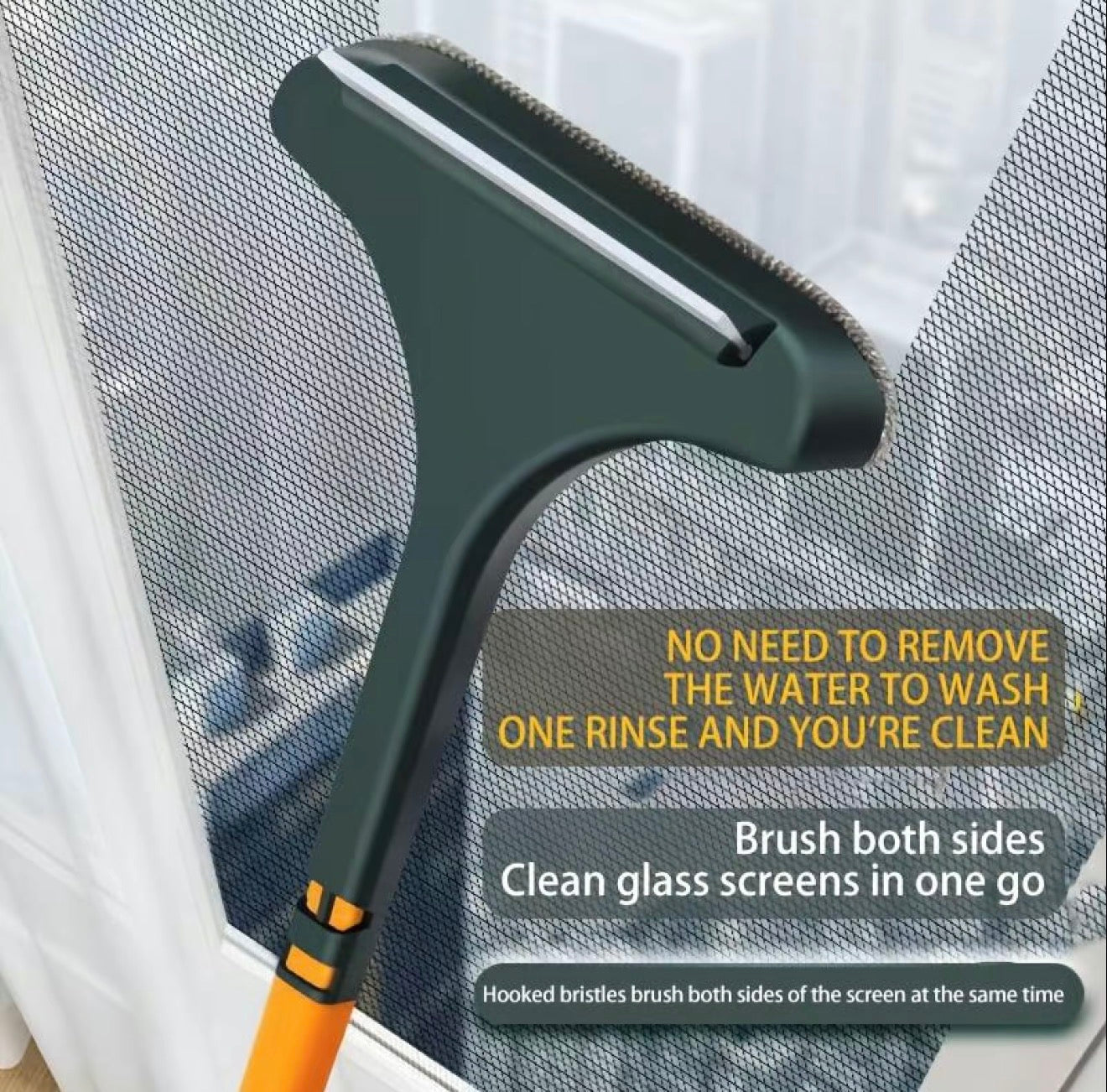 DualClean Multifunction Window Brush