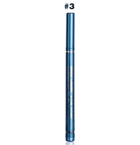Music Flower New Makeup Cosmetic Black Eyeliner Waterproof Eye Liner Pencil Shadow KAJAL Gel Eyeliner Make up Smokey Eye - Korvel