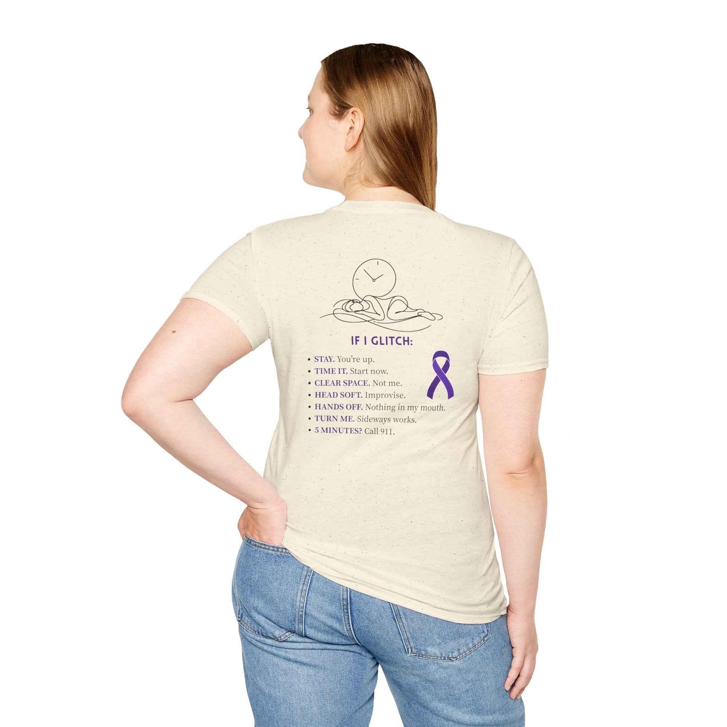 Camiseta Glitch Happens – Camiseta Minimalista de Primeros Auxilios