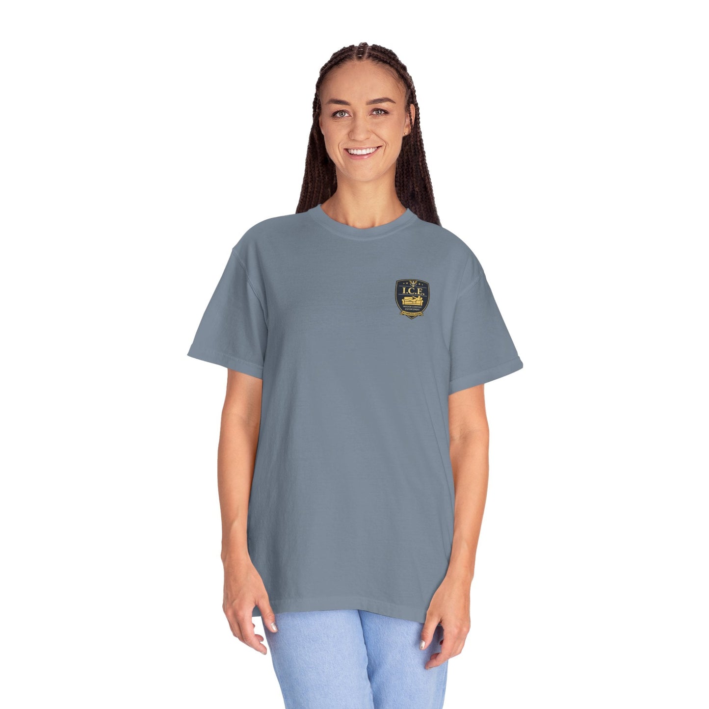 I.C.E. Badge T-Shirt | Institute of Cozy Excellence Tee