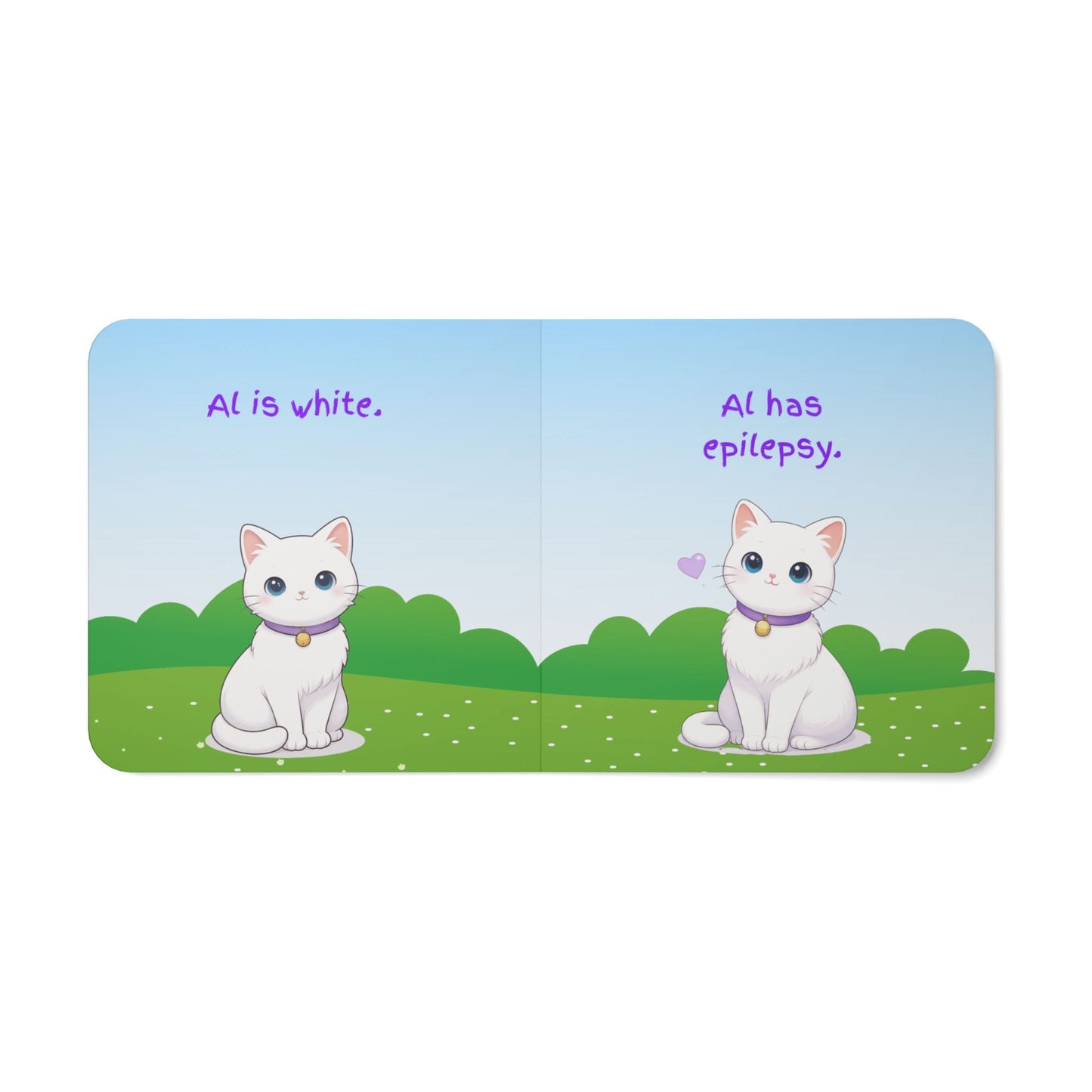 AL the Epikitty Board Book: A Gentle Story About Epilepsy