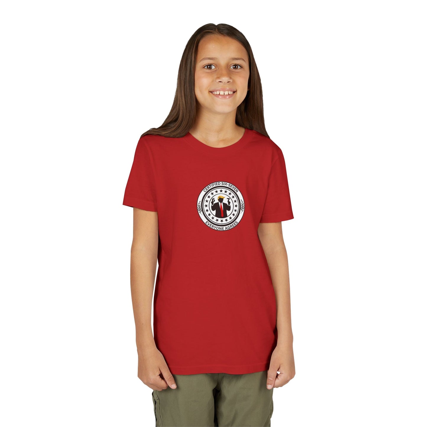 Camiseta Infantil Certificada Six-Seven