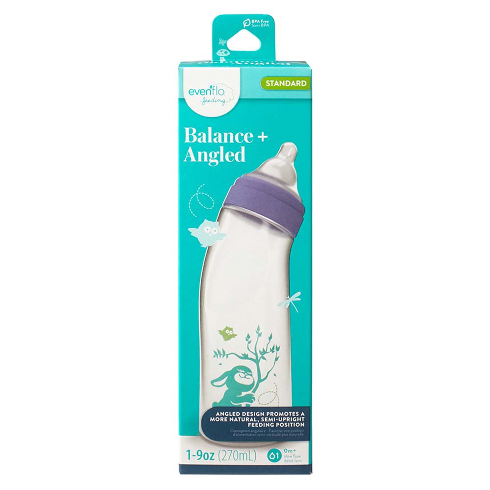 Botella estándar Evenflo Feeding Balance + Angled
