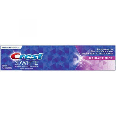 Dentifrice Crest 3D White Radiant Mint, 5,4 Oz