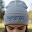Democrazy Cuffed Beanie – Political Satire Knit Hat