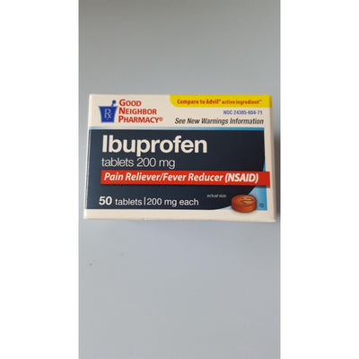 G.n.p. Ibuprofen 200 Mg - 50 Tablets
