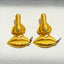 Baroque Style Lips Design Dangle Earrings for Women
