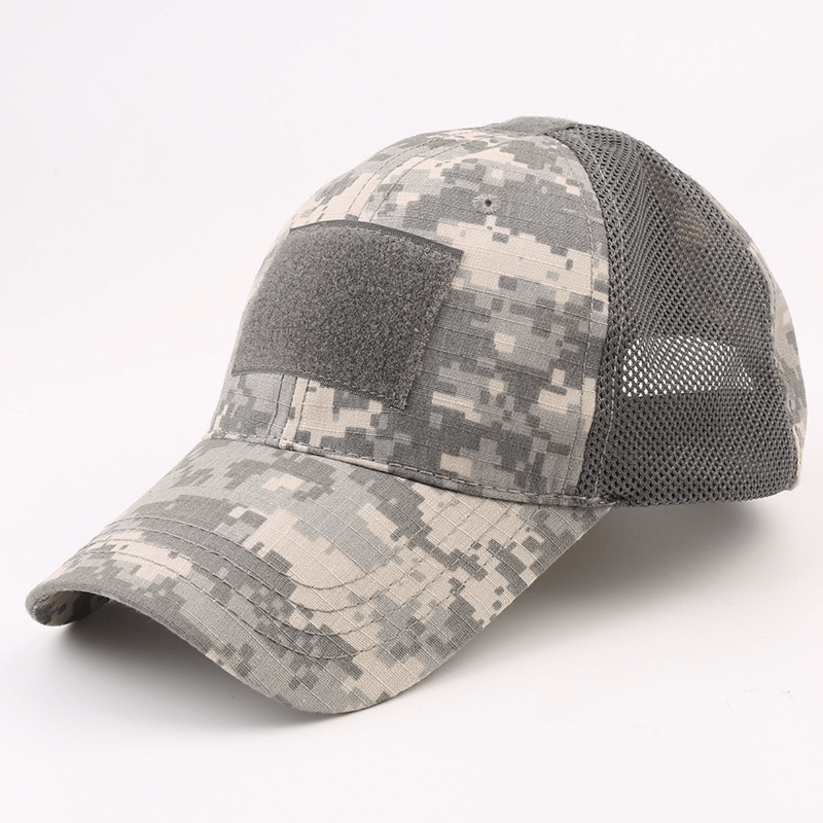 Casquette à patch de style tactique avec sangle réglable