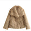 Winter Plush Coat - Stylish Warm Thicken Fluffy Jacket
