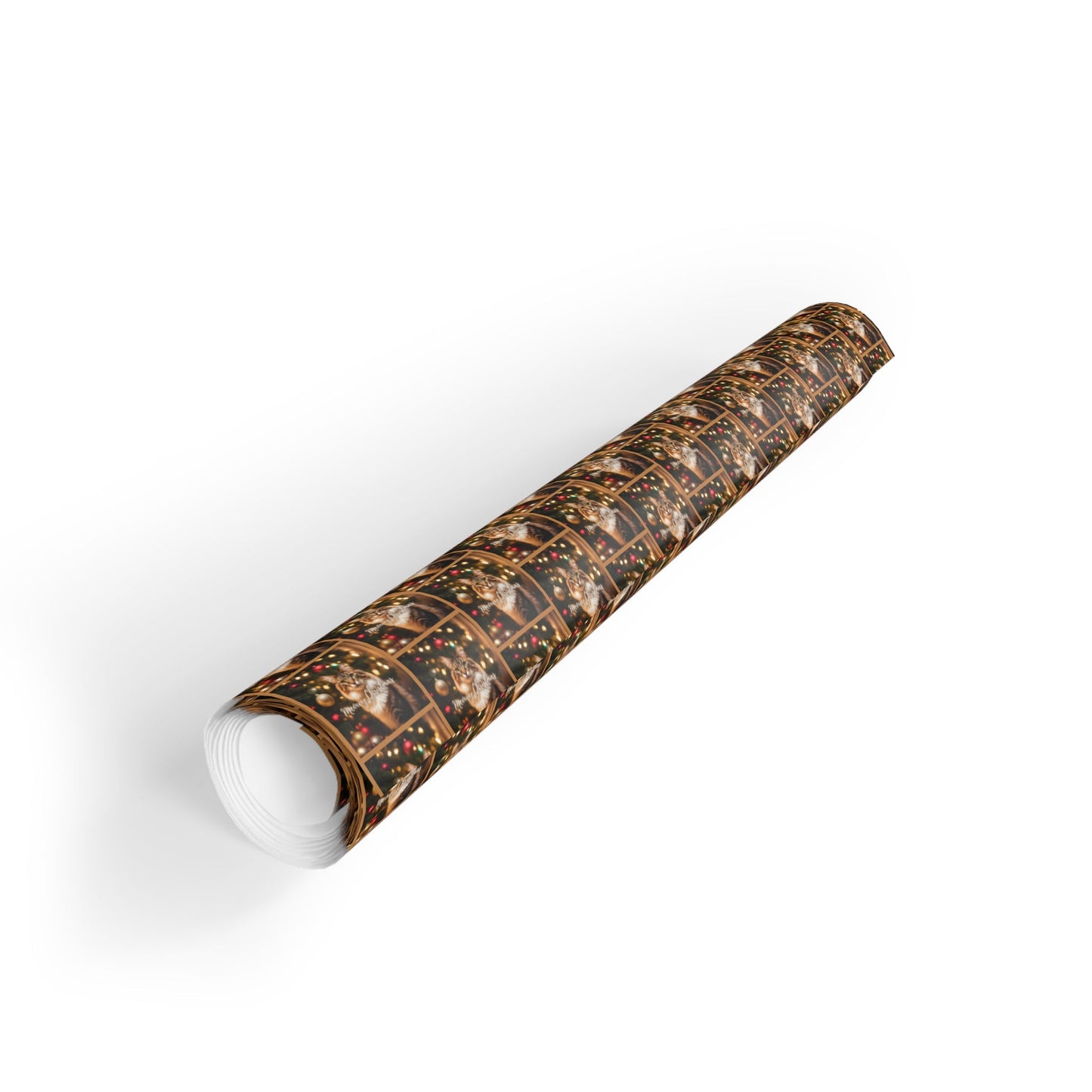 Meowy Christmas Gift Wrapping Paper Roll