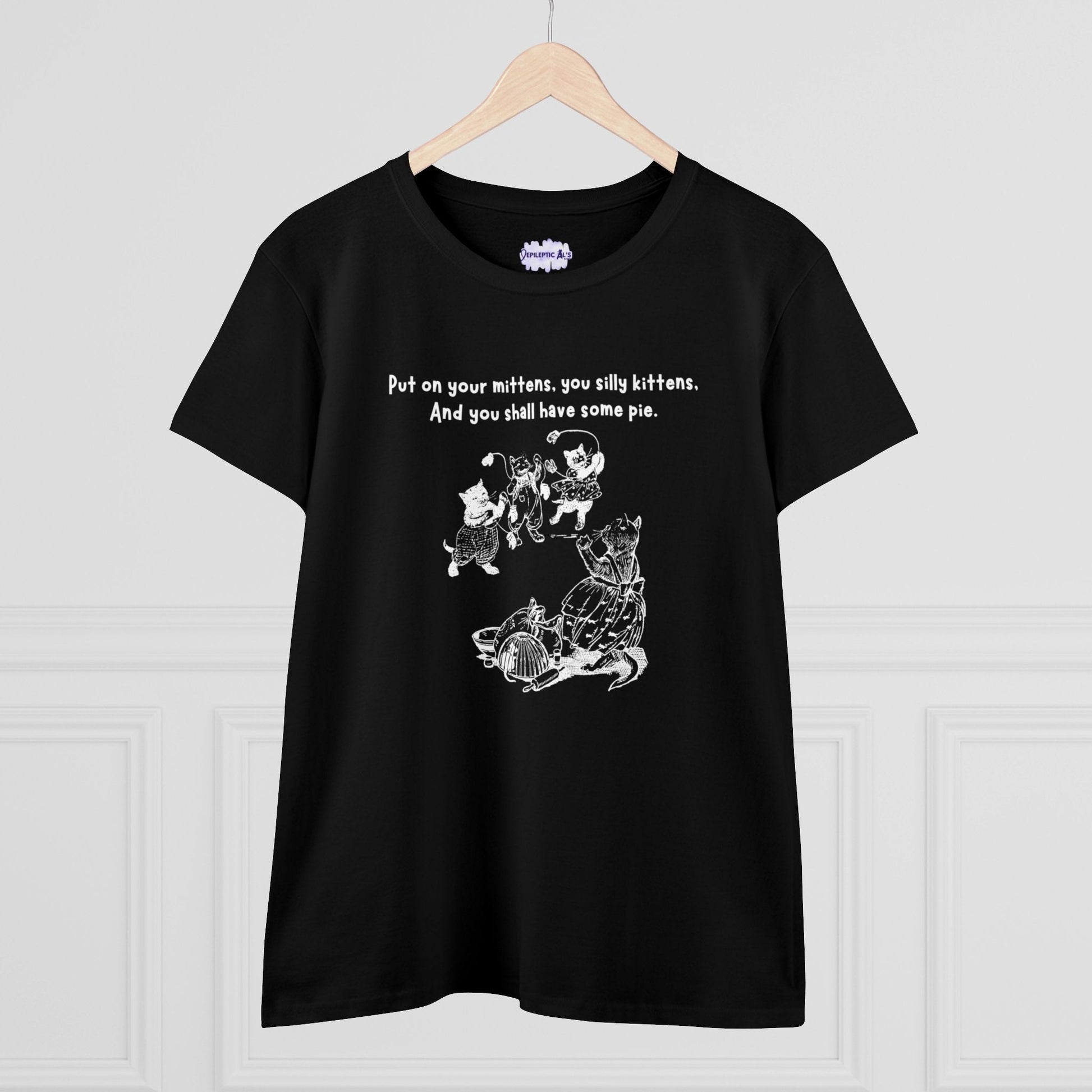 Charming Kittens Women's Cozy Cotton Tee - Korvel