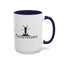 Purrseverance Accent Coffee Mug - Stylish & Functional