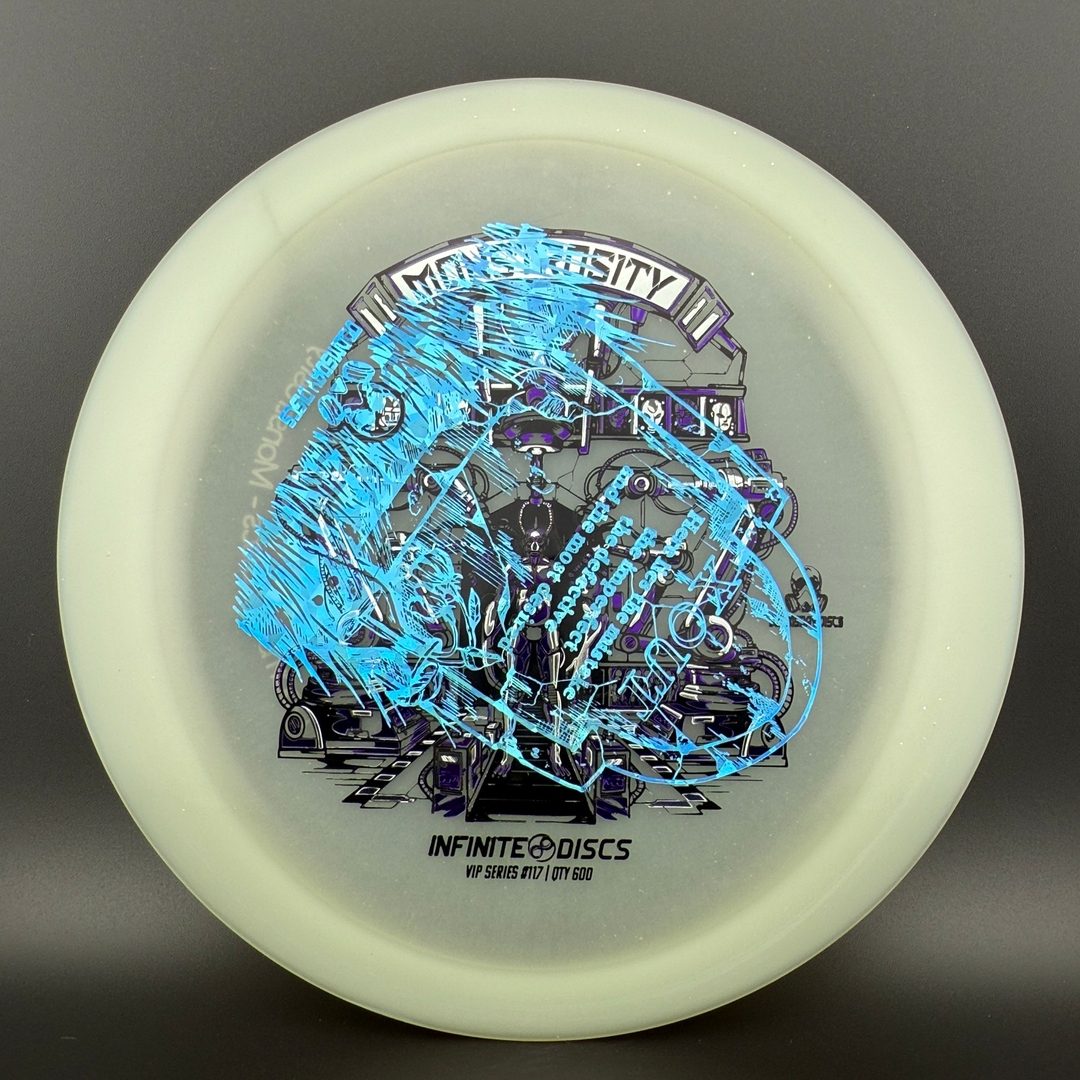 Glow Monstrosity - VIP Series #117 - X-Out Disc Golf Disc