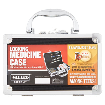 Coffre à médicaments verrouillable Vaultz® – Rangement sécurisé et portable
