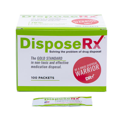 DisposeRx Drug Sequester Powder 100x2GM