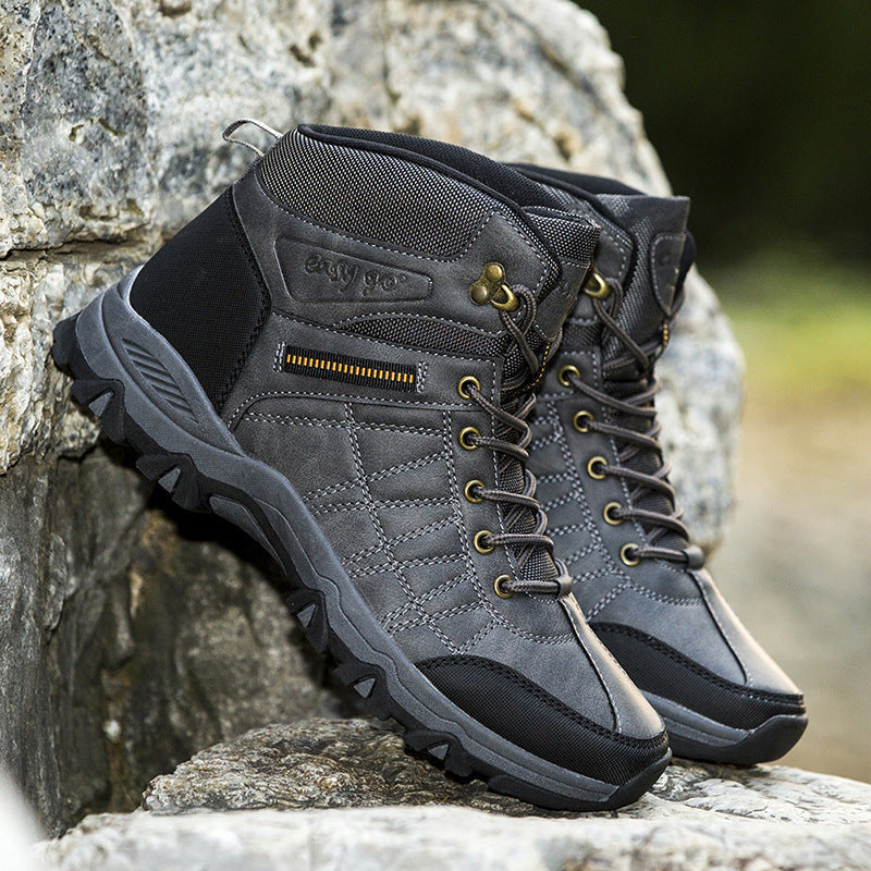 Premium High Top Outdoor Snow Boots for Men