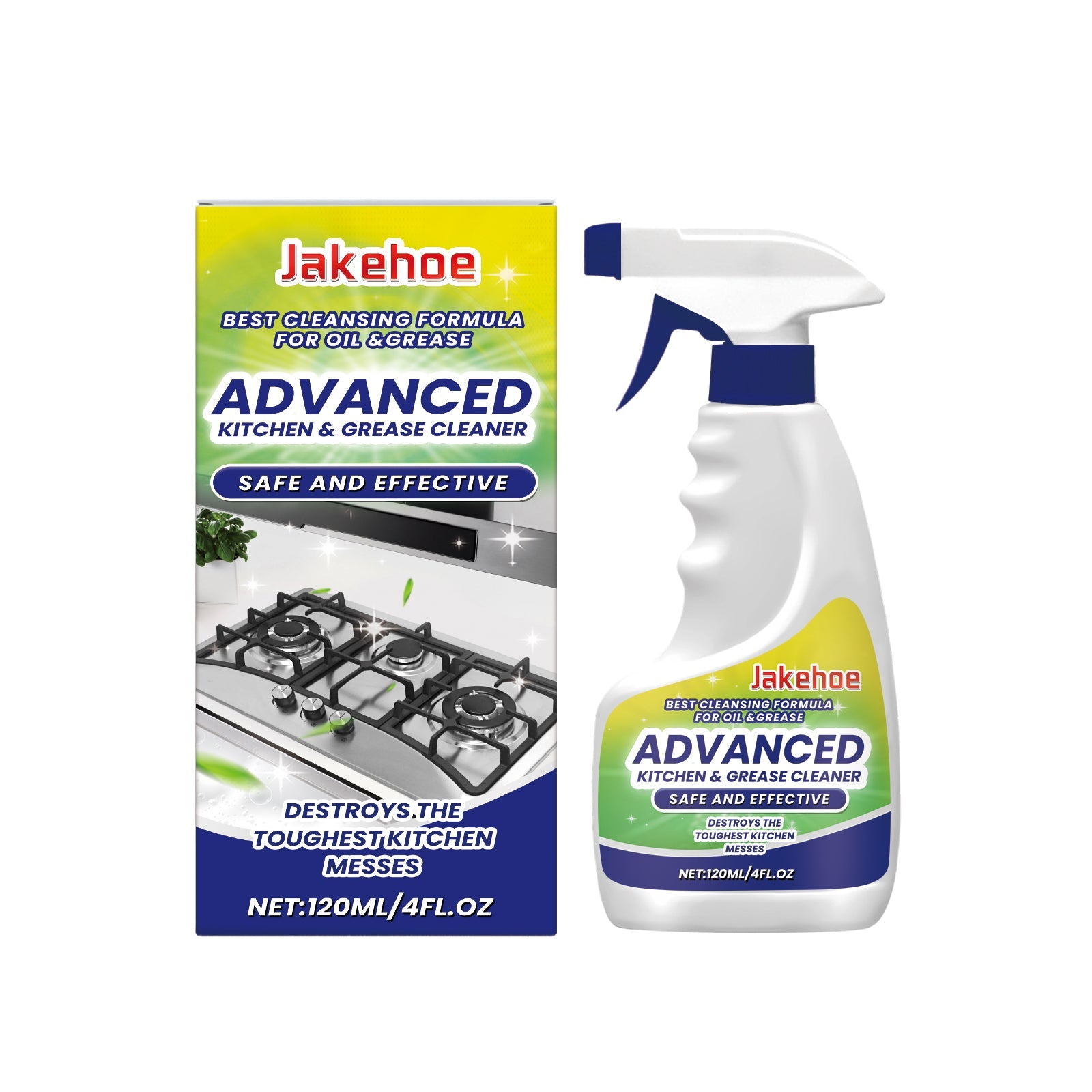 Kitchen Cleaner Oil Cleaning Gentle Home Care Cooktop Degreasing Foam Type - Korvel