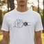 Camiseta Unisex de Algodón Pesado Fist Bump
