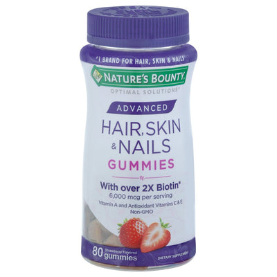 Solutions Optimales Nature's Bounty Cheveux, Peau et Ongles Avancés