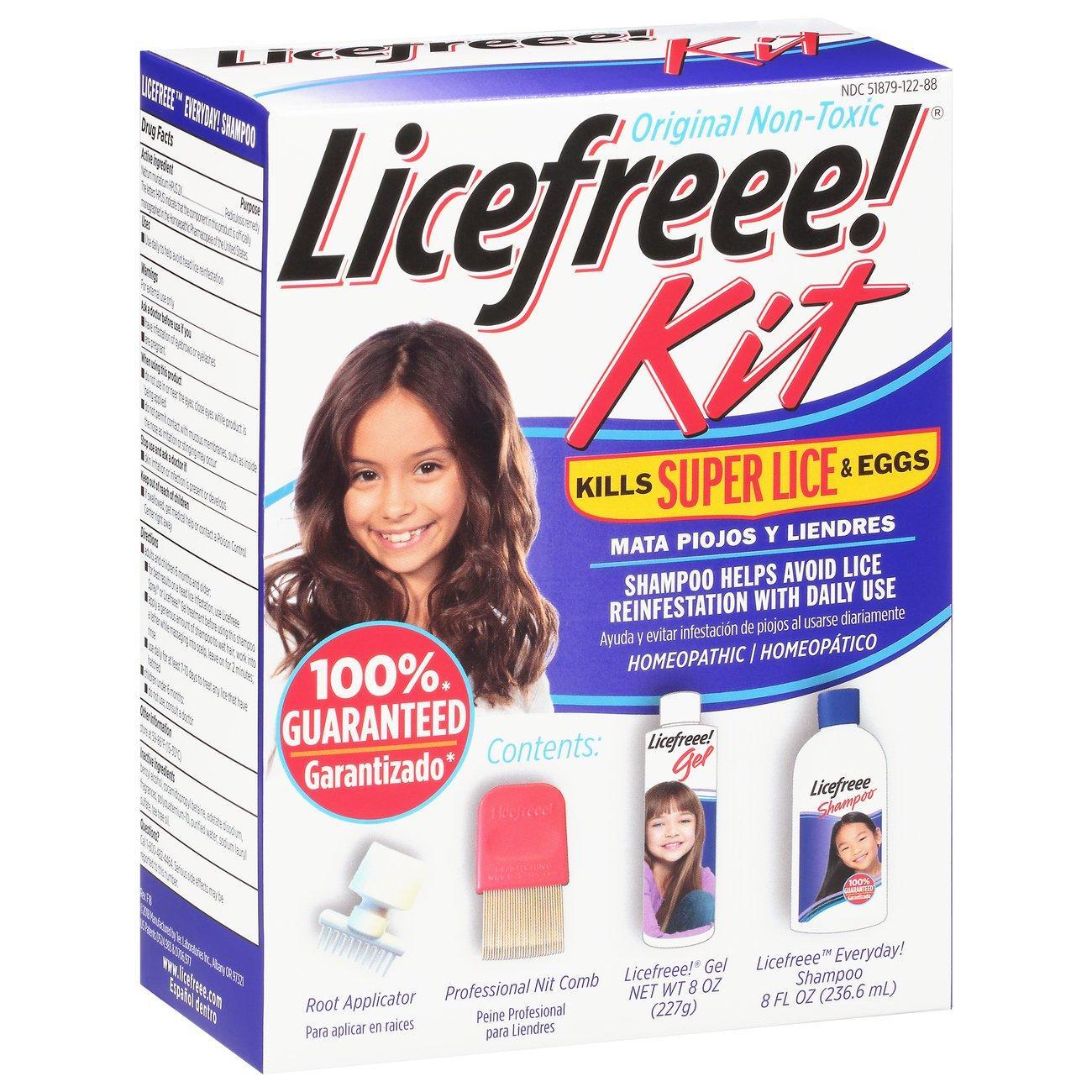 Licefreee! Kit de traitement ultime contre les poux - Solution non toxique