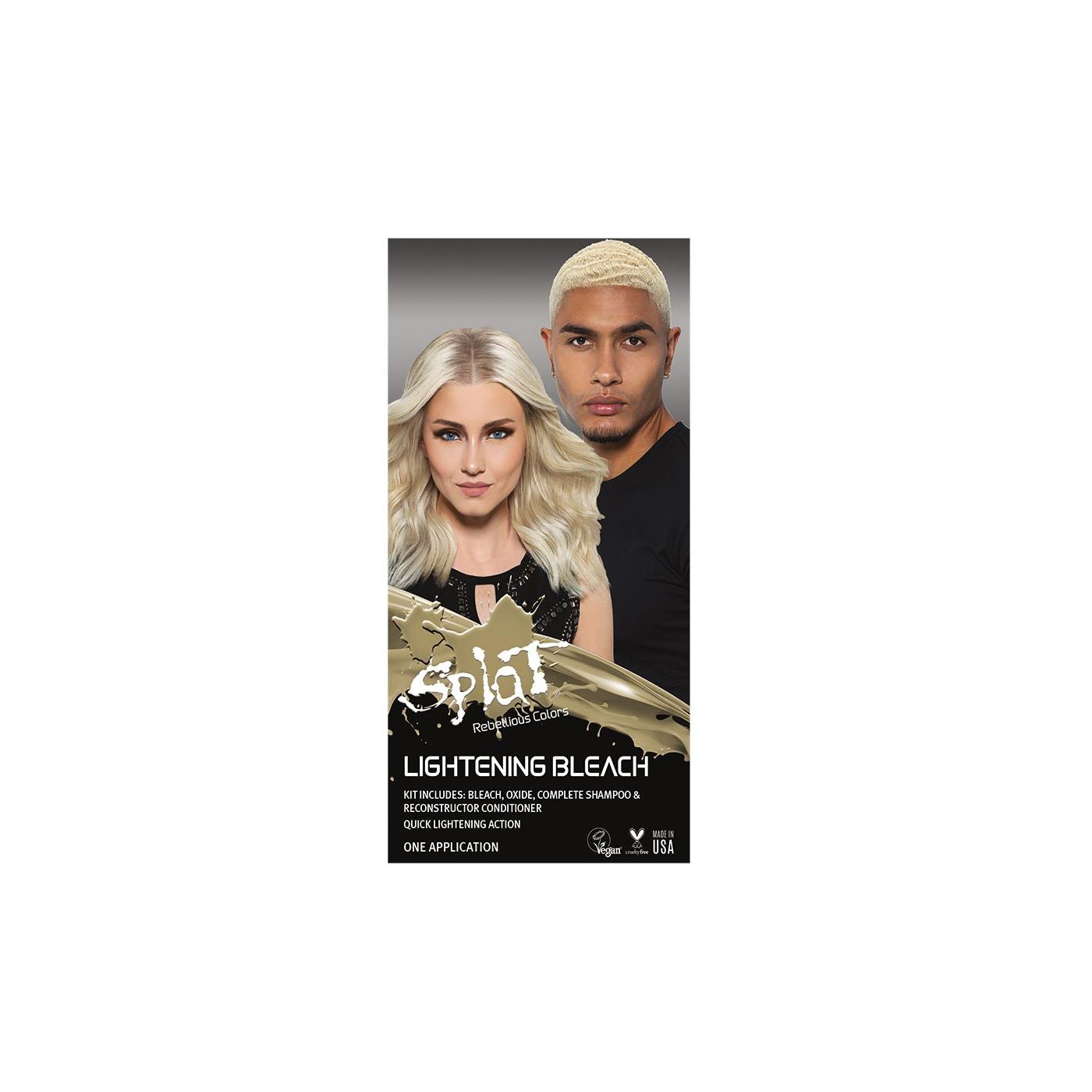 Splat Hair Color Lightening Bleach Complete Kit