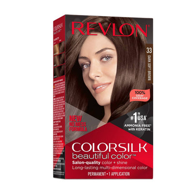 Revlon Permanent Hair Color in Dark Soft Brown 30