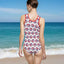 Liberty Swoop One-Piece Swimsuit – Patriotic Eagle Design