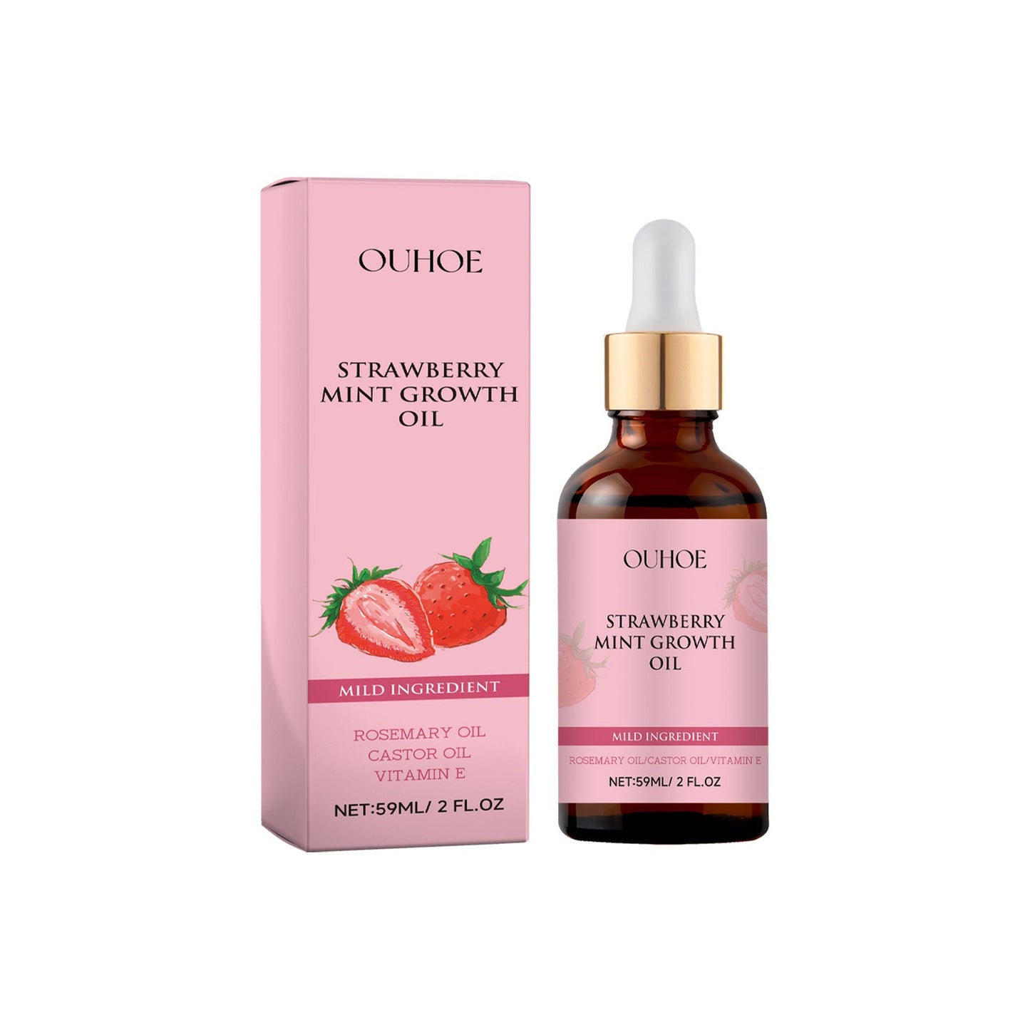 Essential Oil Hair Care Kit for Frizz Control and Shine