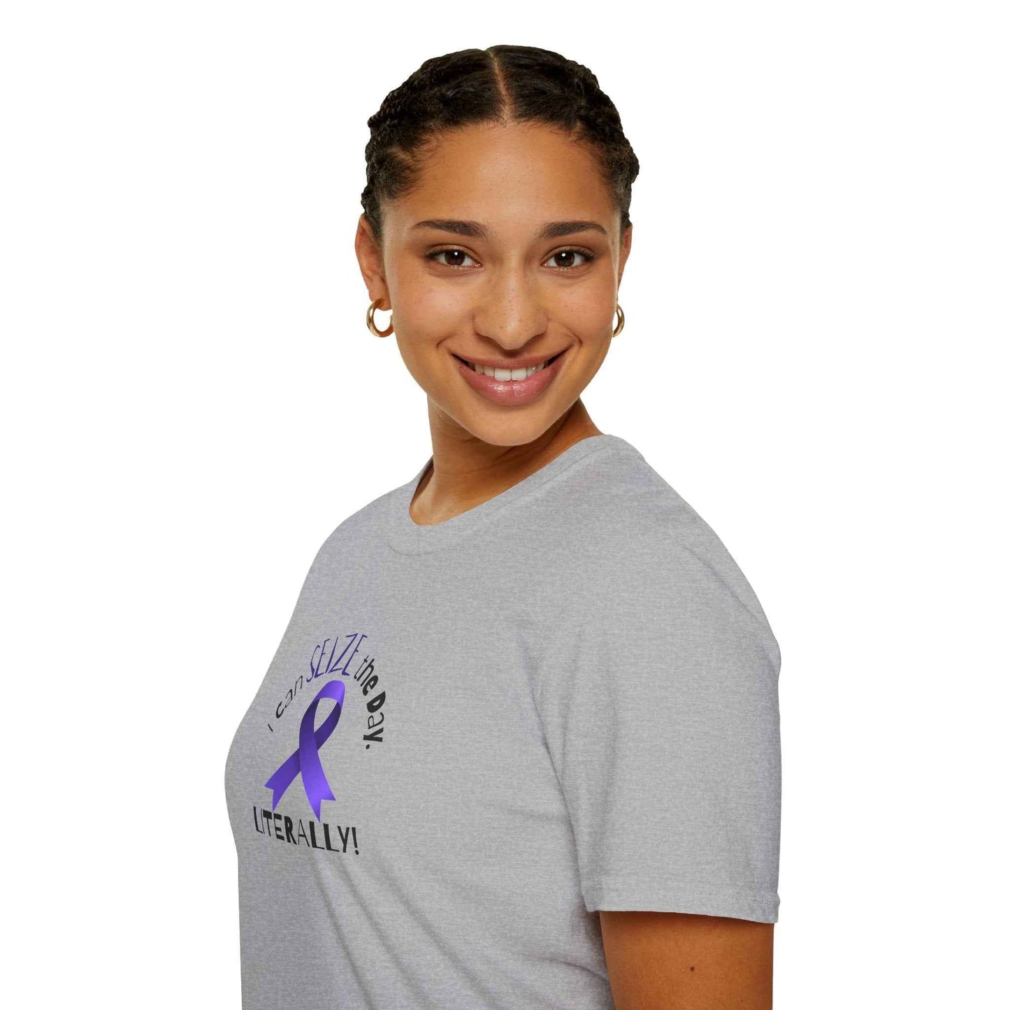 Epilepsy Awareness Pin Button - Seize the Day