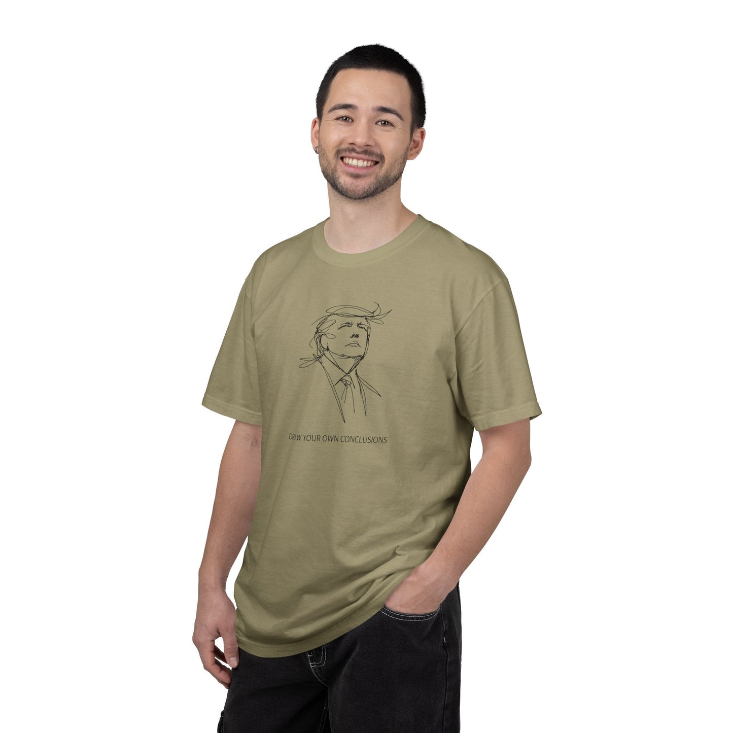 Saca tus propias conclusiones camiseta gráfica unisex