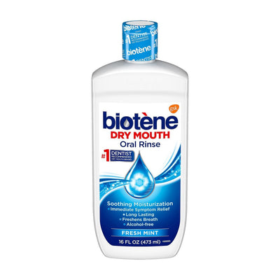 Enjuague bucal Biotene - Menta fresca, 16 Fl Oz