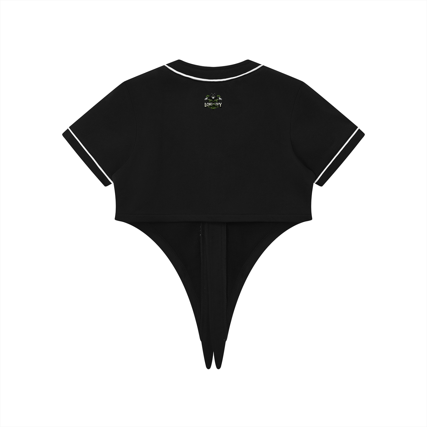Jersey de béisbol con ribete para mujer Loki & Ivy