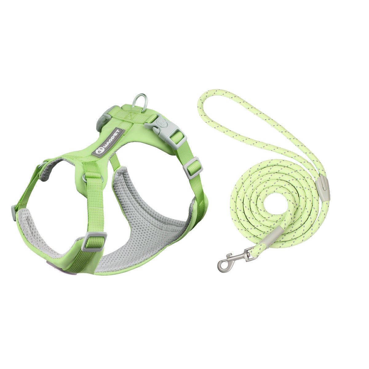 Whippet Anti-Slip Dog Harness Lightweight Dog Harness Breathable and Durable Adjustable Vest for Medium-Sized Dog Greyhounds - Korvel