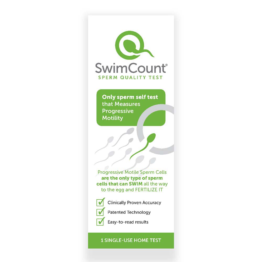Test de fertilité masculin SwimCount à domicile