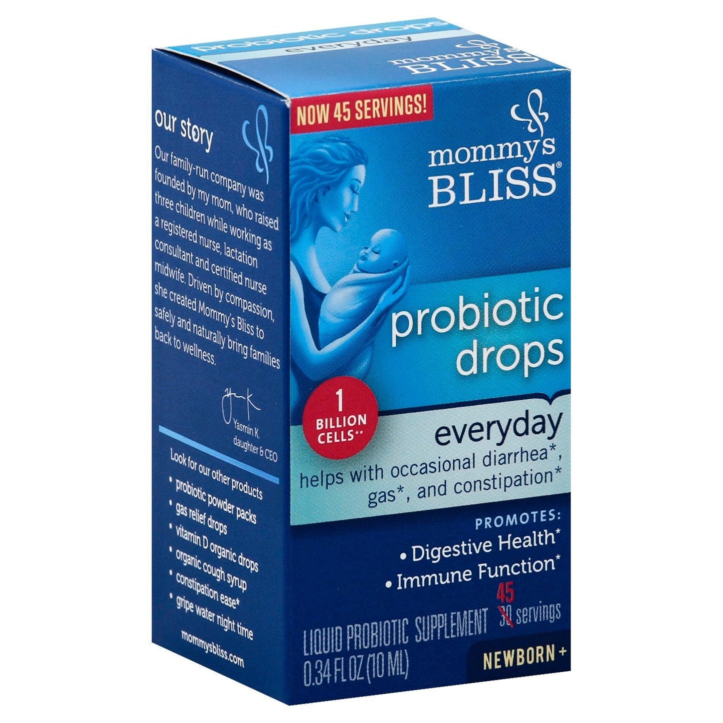 Mommy's Bliss Baby Probiotic Drops - 0.34 Fl Oz