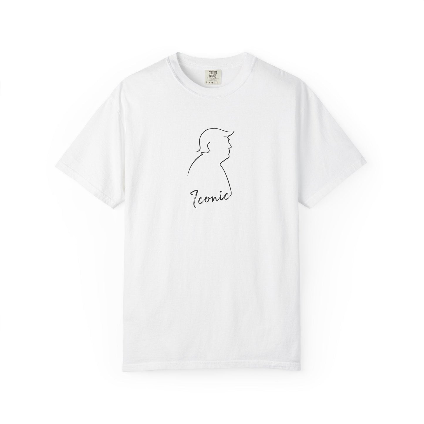 Iconic Minimal Silhouette Statement T-Shirt