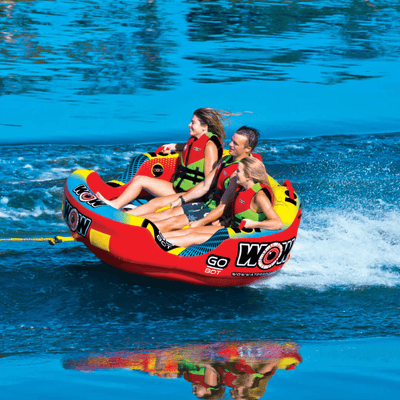 WOW Watersports Go Bot 3-Person Towable Water Tube