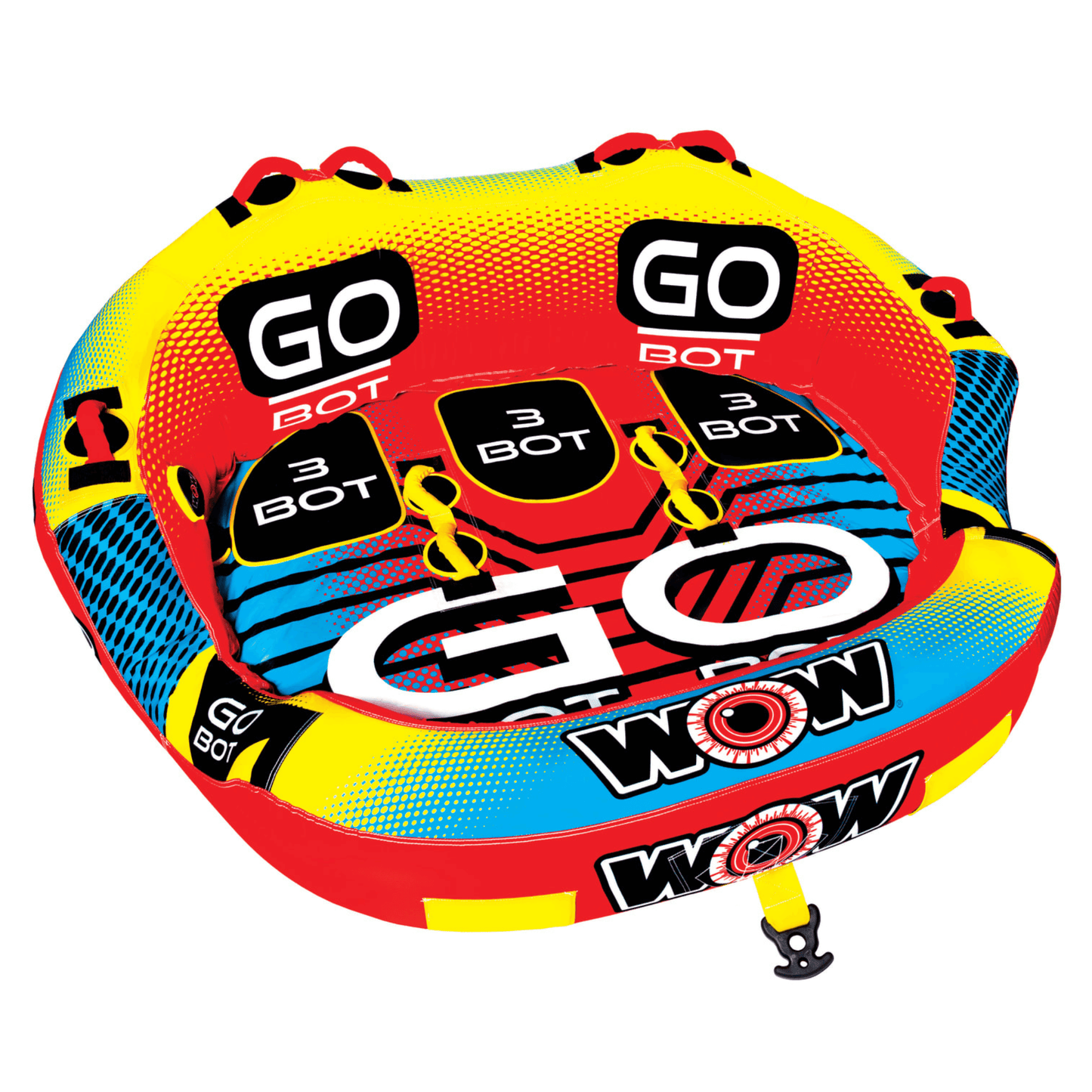 WOW Watersports Go Bot Tube de Traction pour 3 Personnes