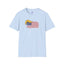 Camiseta Parodia Swoop & Stripes – Camiseta Unisex de Algodón Suave