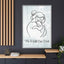 L'impression sur toile Chat Le Monde Peut Attendre