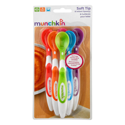 Munchkin Soft Tip Infant Spoons - Set of 3