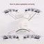 Five magnetic adhesive free magnetic eyelash clamp set for European and American thick magnetic eyelashes - Korvel