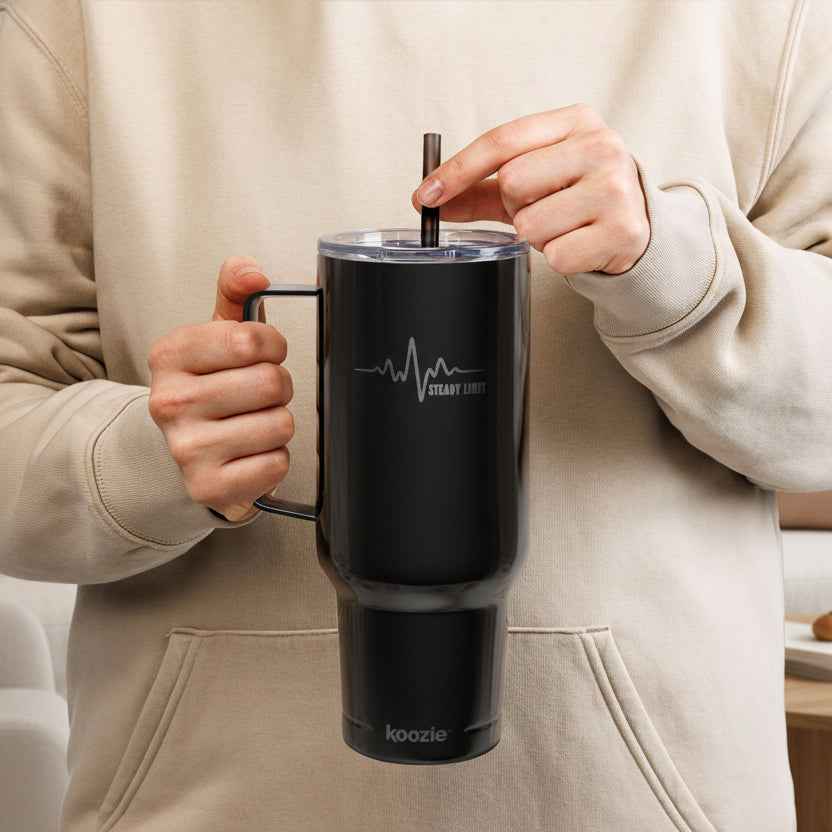 Steady Light 40oz Insulated Tumbler with Handle