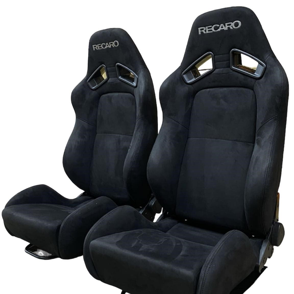 2nd Option Racing 1052 Seats - Premium Black Suede