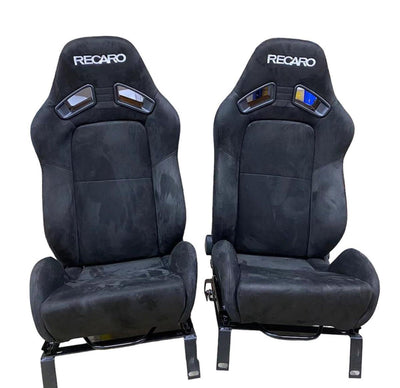 Sièges 2nd Option Racing 1052 - Suède noire premium