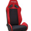 Asientos de Carrera Race Master 1052 de 2nd Option - Rojo/Negro