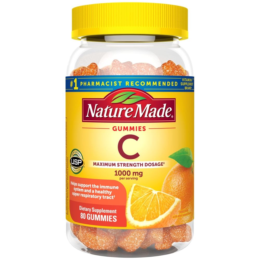 Nature Made Vitamin C 1000mg Gummies - Maximum Strength