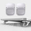 Mini Foldable Laptop Stand, Portable Computer Keyboard , Self-Adhesive Invisible Notebook Stand and Keyboard Lift for Desk - Korvel