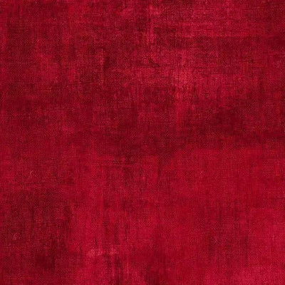 Tela de algodón de fondo ancho con pinceladas rojas por yarda